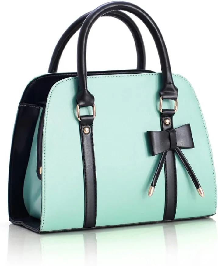 Women's Lady Handbag Little Bow Leisure Shoulder Bag Purse