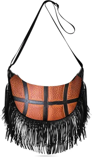 Women's PU Leather Chain Cross Body Bag, Shoulder Handbag Purse with Tassel for Ladies