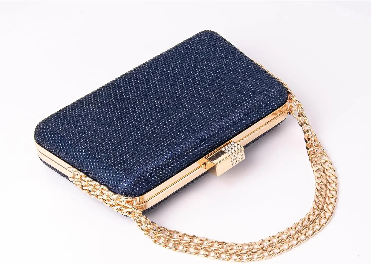 Women's Rhinestone Clutch Evening Bags Sparkly Glitter Formal Handbags