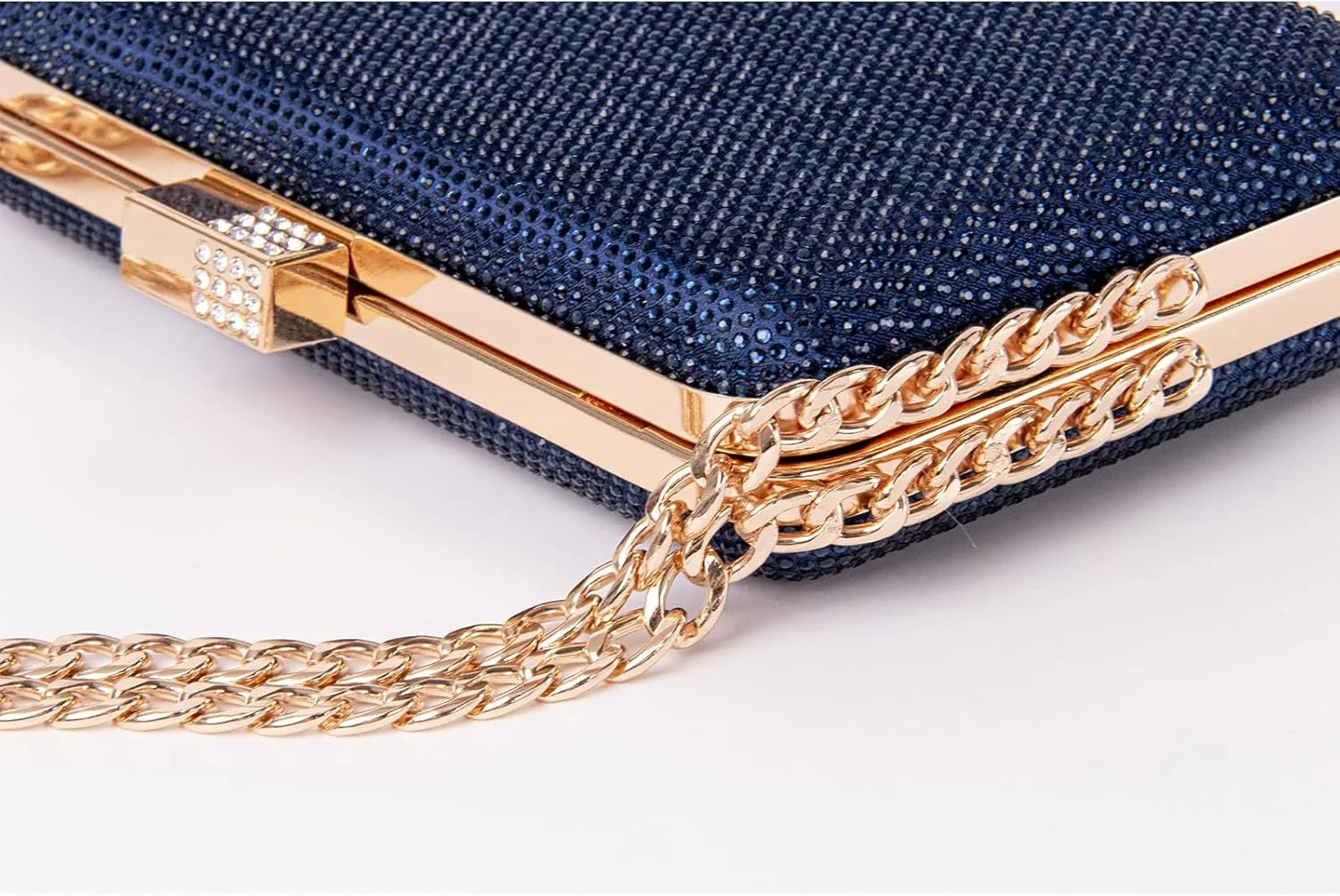 Women's Rhinestone Clutch Evening Bags Sparkly Glitter Formal Handbags