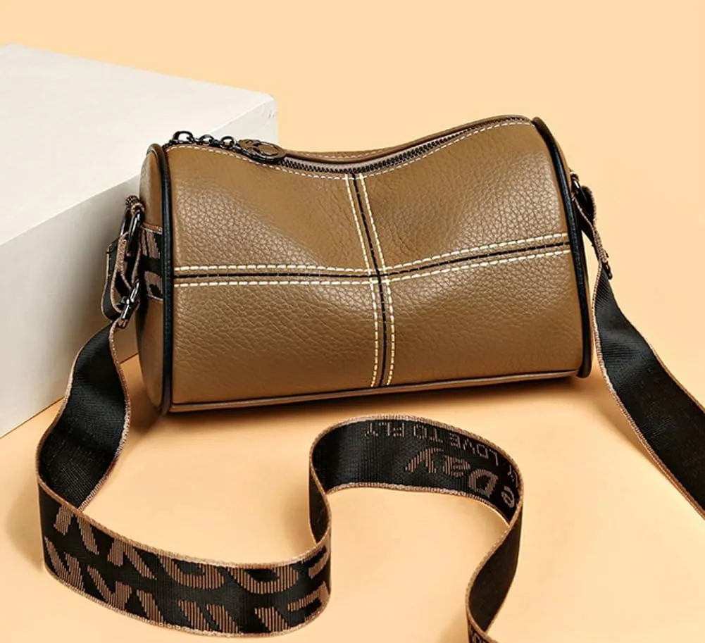 Women's Soft PU Leather Shoulder Crossbody Bag Pillow Purse Satchel Handbag Fashion Small Totes