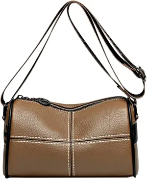 Women's Soft PU Leather Shoulder Crossbody Bag Pillow Purse Satchel Handbag Fashion Small Totes