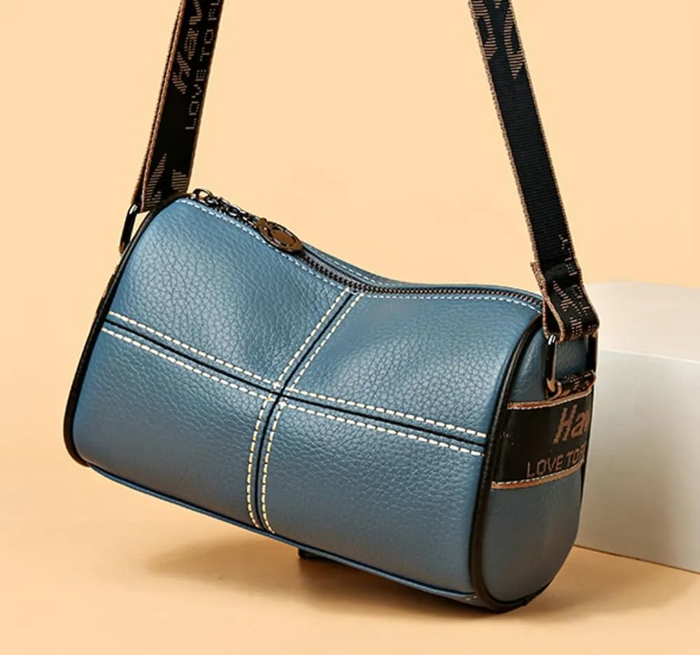 Women's Soft PU Leather Shoulder Crossbody Bag Pillow Purse Satchel Handbag Fashion Small Totes