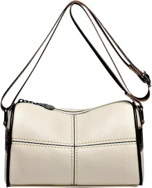 Women's Soft PU Leather Shoulder Crossbody Bag Pillow Purse Satchel Handbag Fashion Small Totes