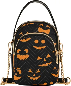 Women's Wave Cross Body Chest Bag, 52 inch Gold Chain Shoulder Handbag Purse