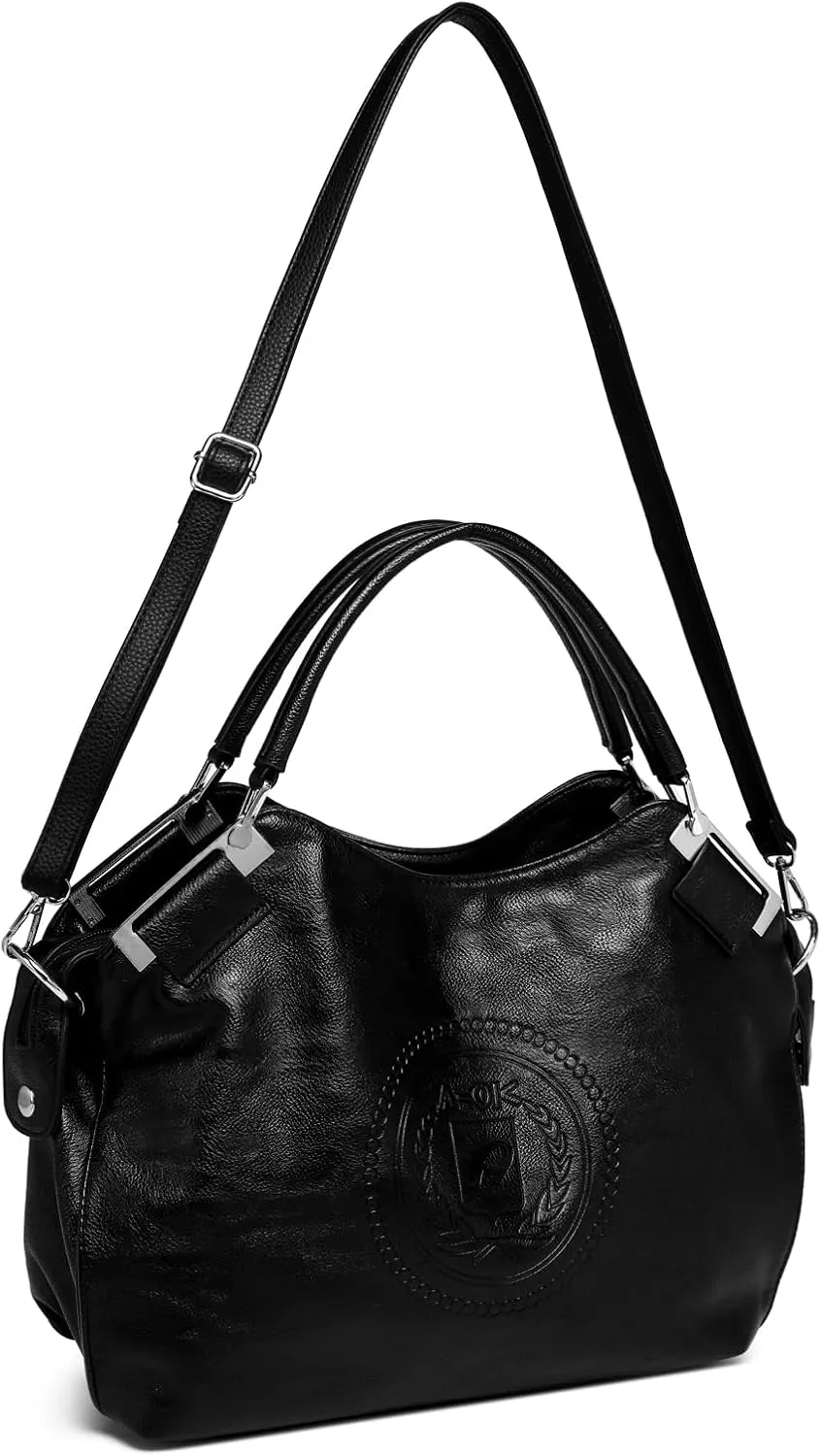 Women's work handbag, crossbody leather bag, women's fashion shoulder bag, artificial leather shopping bag