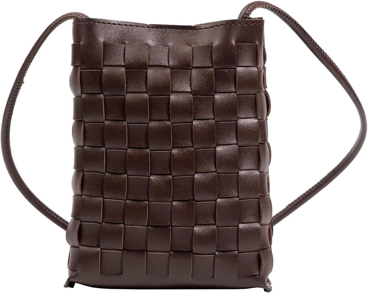 Woven Small Crossbody Bags Cell Phone Purse for Women Teen Girls Small Shoulder Phone Bag