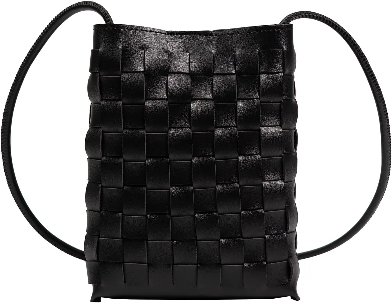 Woven Small Crossbody Bags Cell Phone Purse for Women Teen Girls Small Shoulder Phone Bag