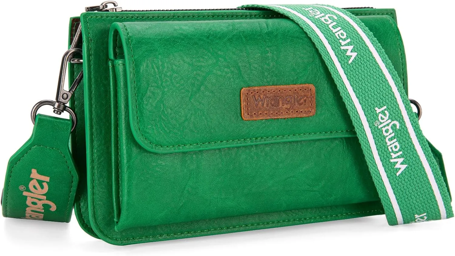 Wrangler Crossbody Wallet Purse for Women Small Shoulder Handbags with Phone Pocket