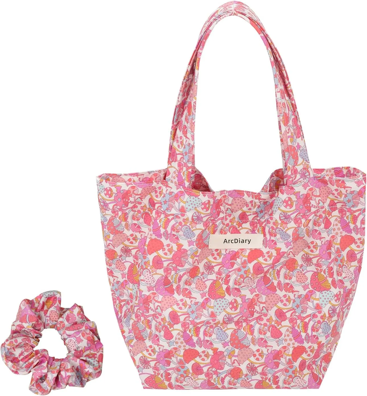Wrist Bags for Women, Clutch Top Handle Bag, Soft, Portable Small Tote Purse Handbag Pouch, Paired with Scrunchies