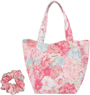 Wrist Bags for Women, Clutch Top Handle Bag, Soft, Portable Small Tote Purse Handbag Pouch, Paired with Scrunchies
