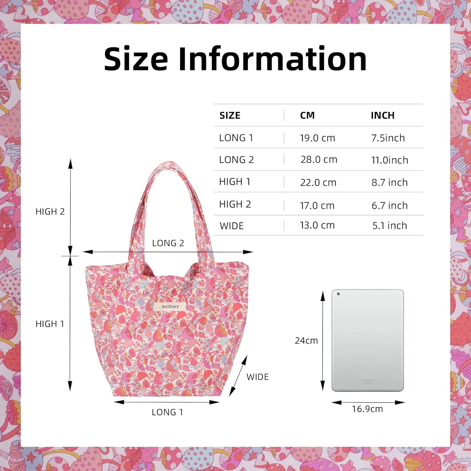 Wrist Bags for Women, Clutch Top Handle Bag, Soft, Portable Small Tote Purse Handbag Pouch, Paired with Scrunchies