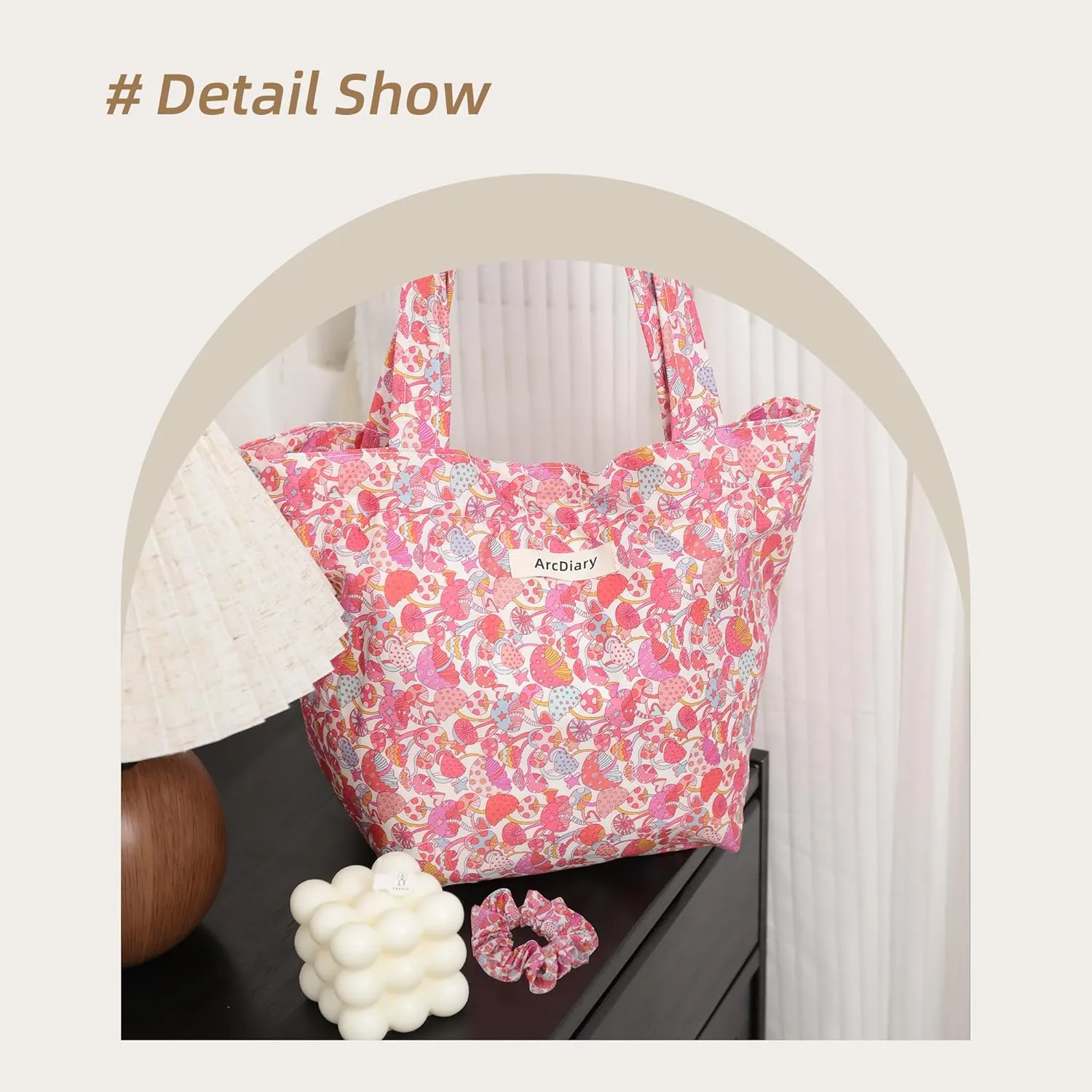 Wrist Bags for Women, Clutch Top Handle Bag, Soft, Portable Small Tote Purse Handbag Pouch, Paired with Scrunchies