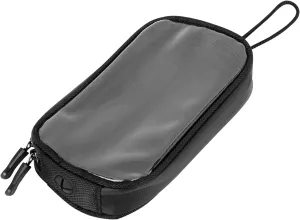 X AUTOHAUX Universal 7 Inch Magnetic Tank Bag Phone Holder Case Saddlebag Faux Leather Waterproof for Motorbike