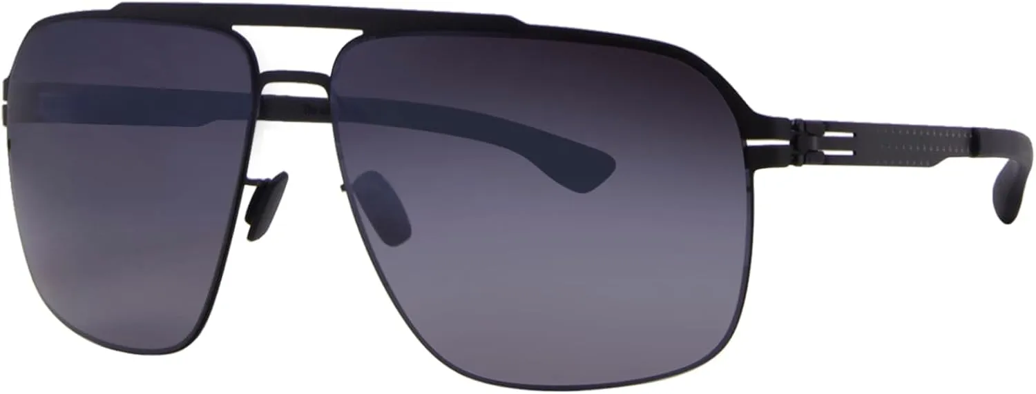 X Mercedes-Benz MB-14 02B Sunglasses Men's Black/Grey Gradient 61mm