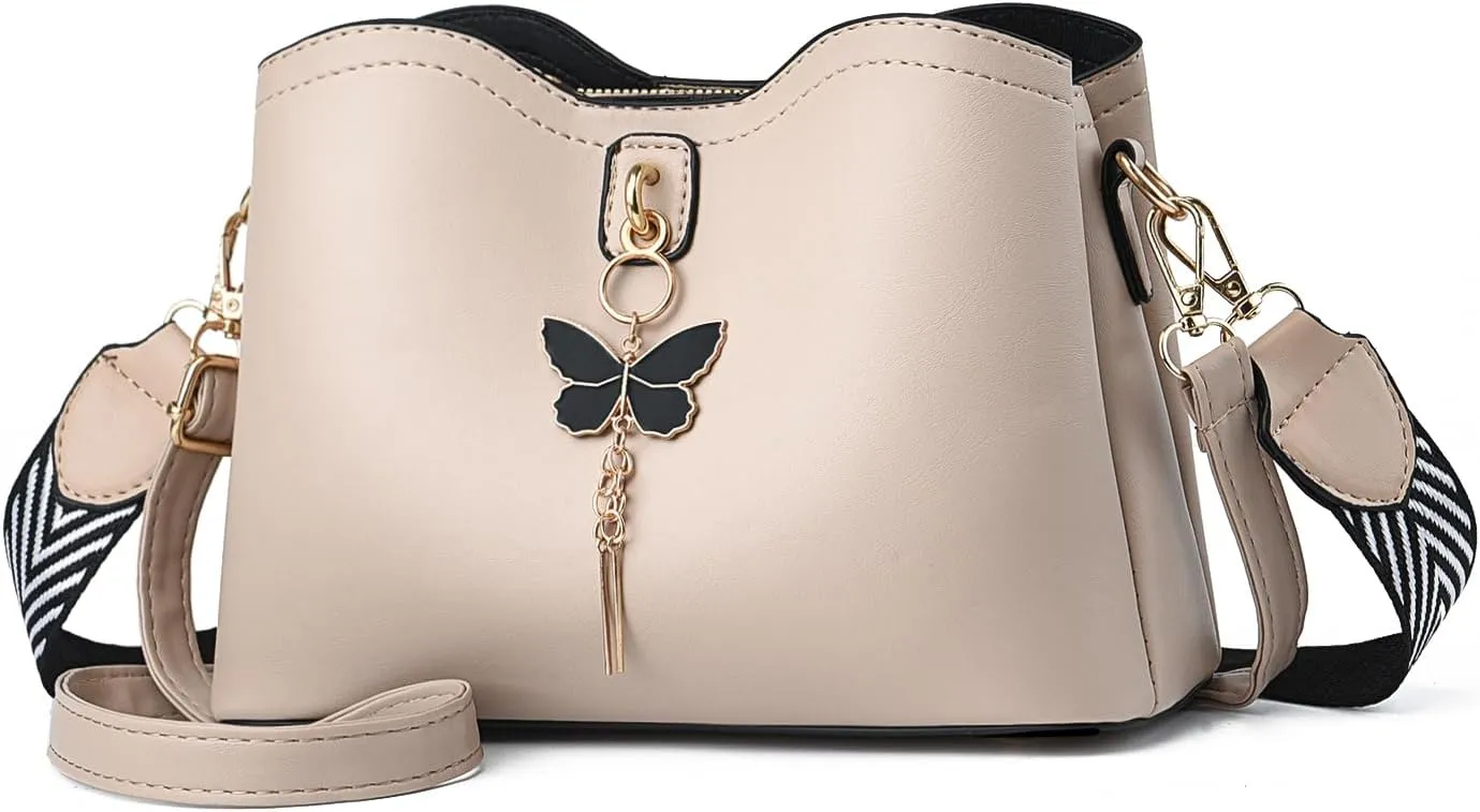 Xiaoyu Small Crossbody Bags for Women Fashion Purses for Teenage Girls Lightweight Handbags Shoulder Bag