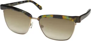 Zac Posen Lavette Oversized USA Designer 100% UV Rays Protection American Fashion Premium Acetate Lenses Sunglasses [57-15-140, tortoise]