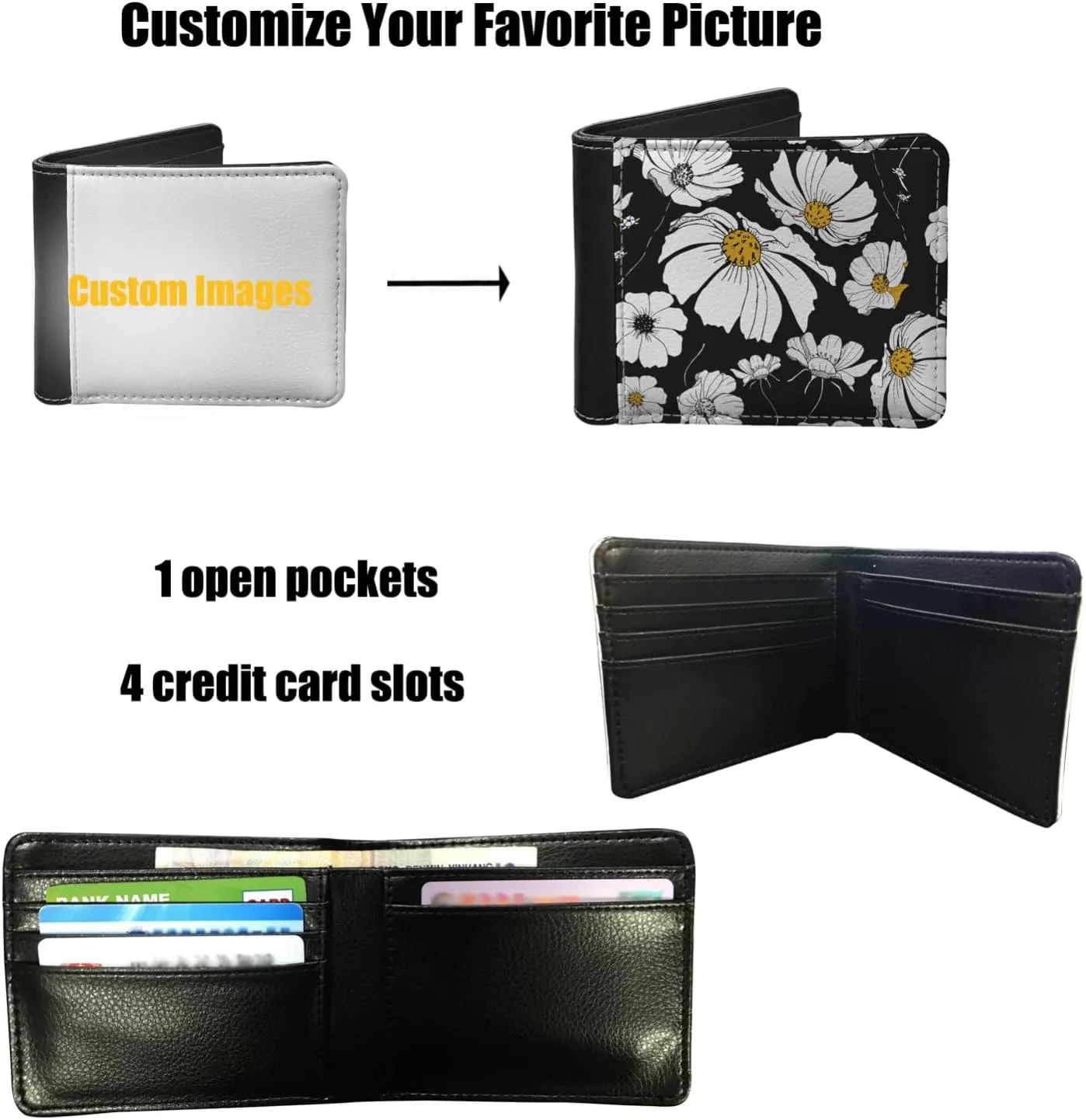ZFRXIGN Goat Wallets for Mens Bifold Wallet Cash Pouch Leather Coin Charge Pocket Money Bag Phone Credit Cards Organizer Slim Clutch Turquoise Blue
