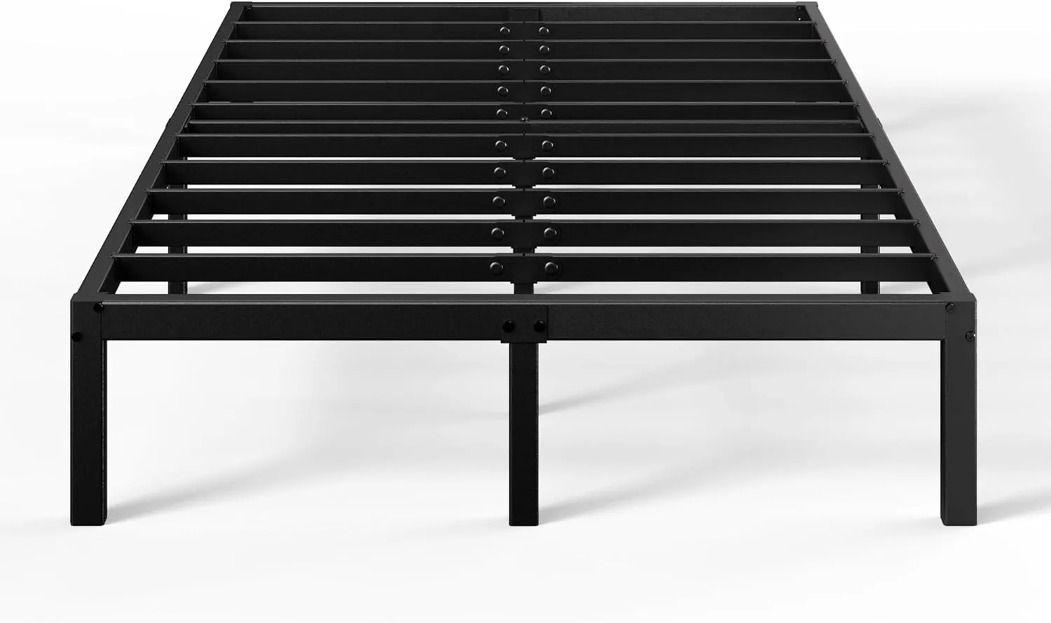 ZINUS 14 Inch Elias Metal Platform Bed Frame, Steel Support, No Box Spring Needed, Easy Assembly, Queen